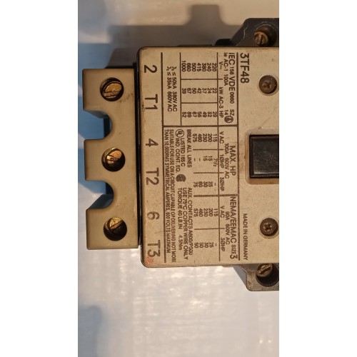 Контактор Siemens 3TF48 Контактор Siemens 3TF48